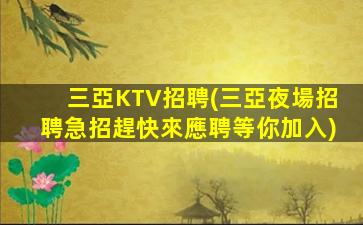 保定夜場招聘