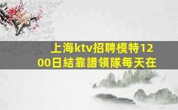 衡水KTV招聘
