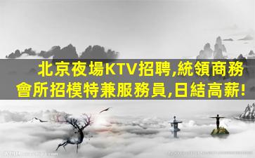 儋州酒吧招聘