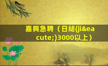 廣西夜場招聘