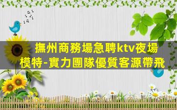 百色夜場招聘