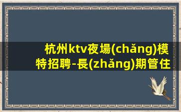 石家莊KTV招聘