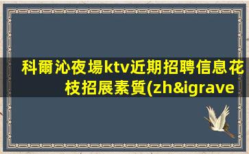 石家莊KTV招聘