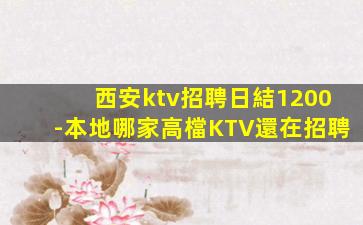 六安KTV招聘