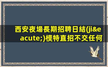 酒泉夜總會招聘