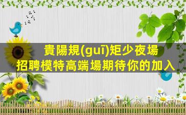 宜賓夜場招聘