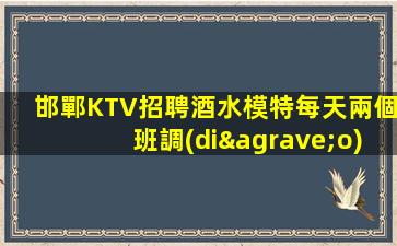 張家界KTV招聘